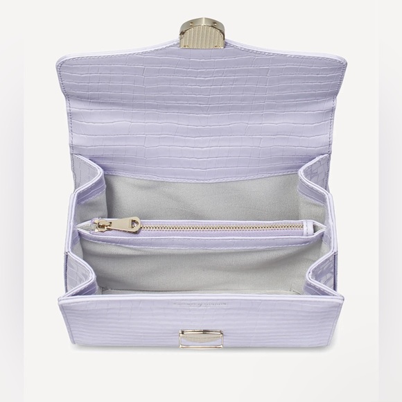 Aspinal of London Midi Mayfair Bag
Deep Shine English Lavender Small Croc - Picture 4 of 10